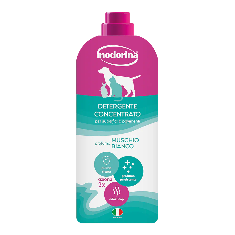 Inodorina Magic Home Muschio Bianco, detergent concentrat pentru podele, 1 l