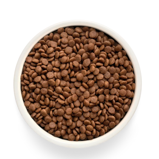 Hrana uscata pentru pisici Grandorf, cu Carne de Rata Proaspata si Cartofi Dulci, pentru Pisici Sterilizate sau Seniori, produs în utilizare