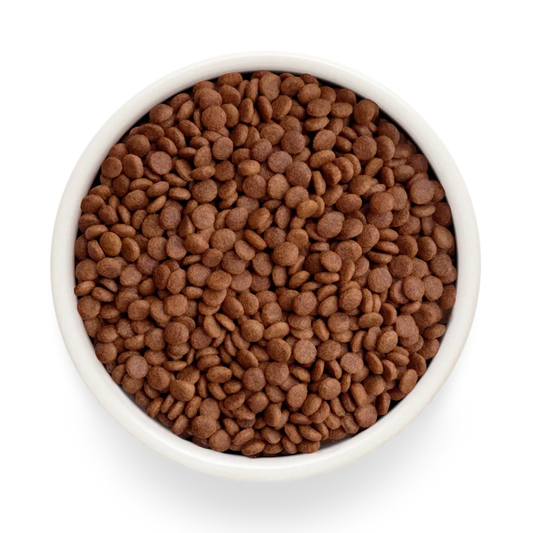 Hrana uscata pentru pisici Grandorf, cu Carne de Miel Proaspata si Cartofi Dulci, pentru Pisici Adulti, produs în utilizare