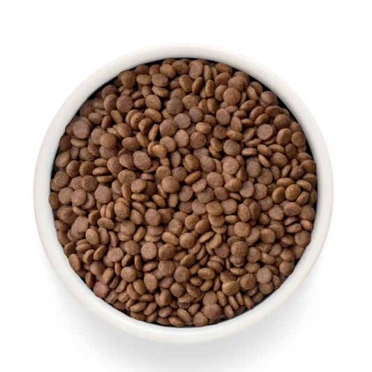 Hrana uscata pentru pisici Grandorf, cu Carne de Curcan Proaspata si Cartofi Dulci, pentru Pisici Sterilizate sau Seniori, produs în utilizare