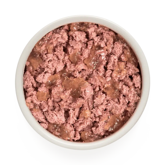 Hrana umeda pentru câini Grandorf, Bivol si Curcan, pentru câini adulti, produs în utilizare