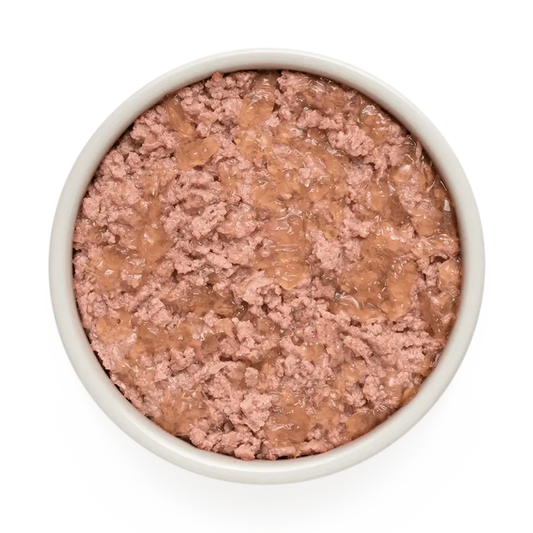 Hrana umeda pentru câini Grandorf, Rata si Curcan, pentru câini adulti, produs în utilizare