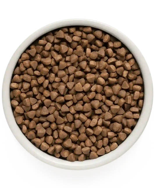 Hrana uscata pentru pisici Grandorf, cu Miel & Curcan, pentru Pisici Adulti Indoor, produs în utilizare