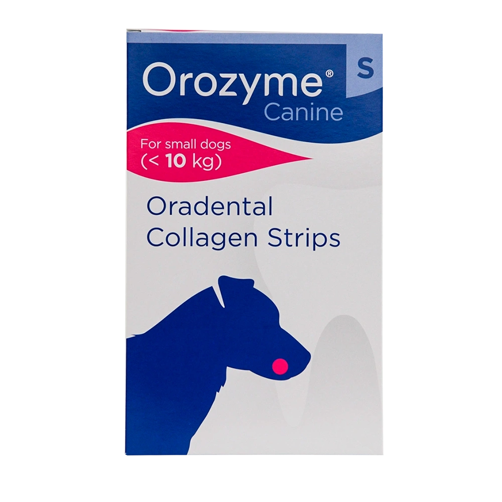 Benzi masticabile Orozyme pentru igiena orală, mărimea S, pentru câini de talie mică, (≈24 buc.)