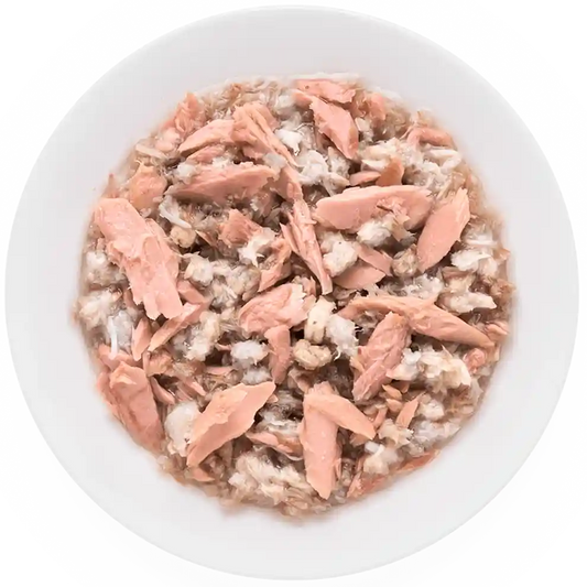 Hrana umeda pentru pisici, Grandorf, Ton/crab, produs în utilizare