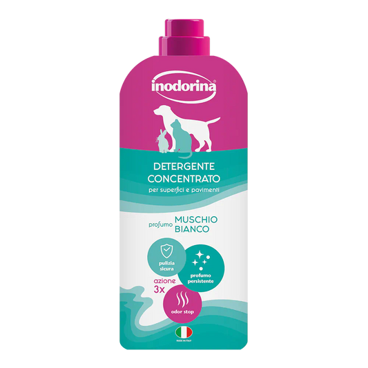 Inodorina Magic Home Muschio Bianco, detergent concentrat pentru podele, 1 l