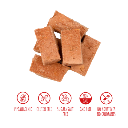 Recompense pentru câini MAVSY, filet mignon din vita cu rosii uscate, 50 g