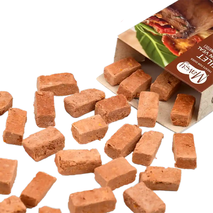 Recompense pentru câini MAVSY, filet mignon din vita cu rosii uscate, 50 g