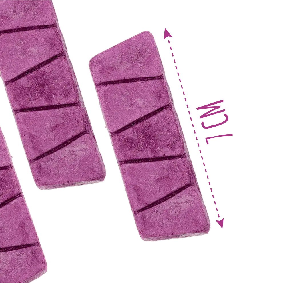 Лакомства за кучета MAVSY, шоколадов фондан с лилав картоф, 50 г