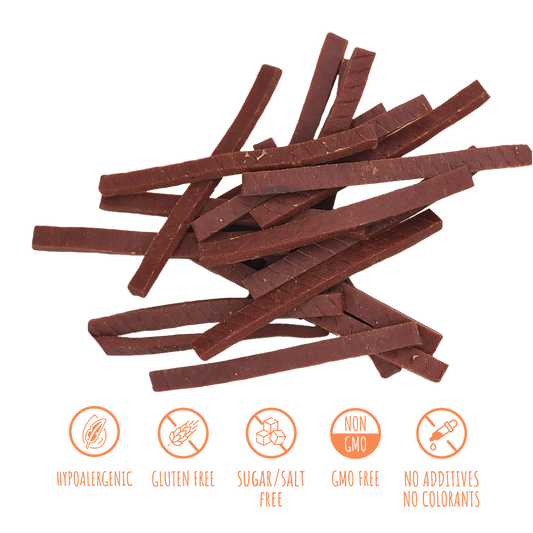 Recompense pentru câini MAVSY, slice cu vita, 100 g