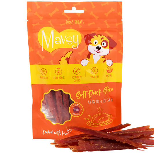 Recompense pentru câini MAVSY, cu rata Pekineza, 100 g