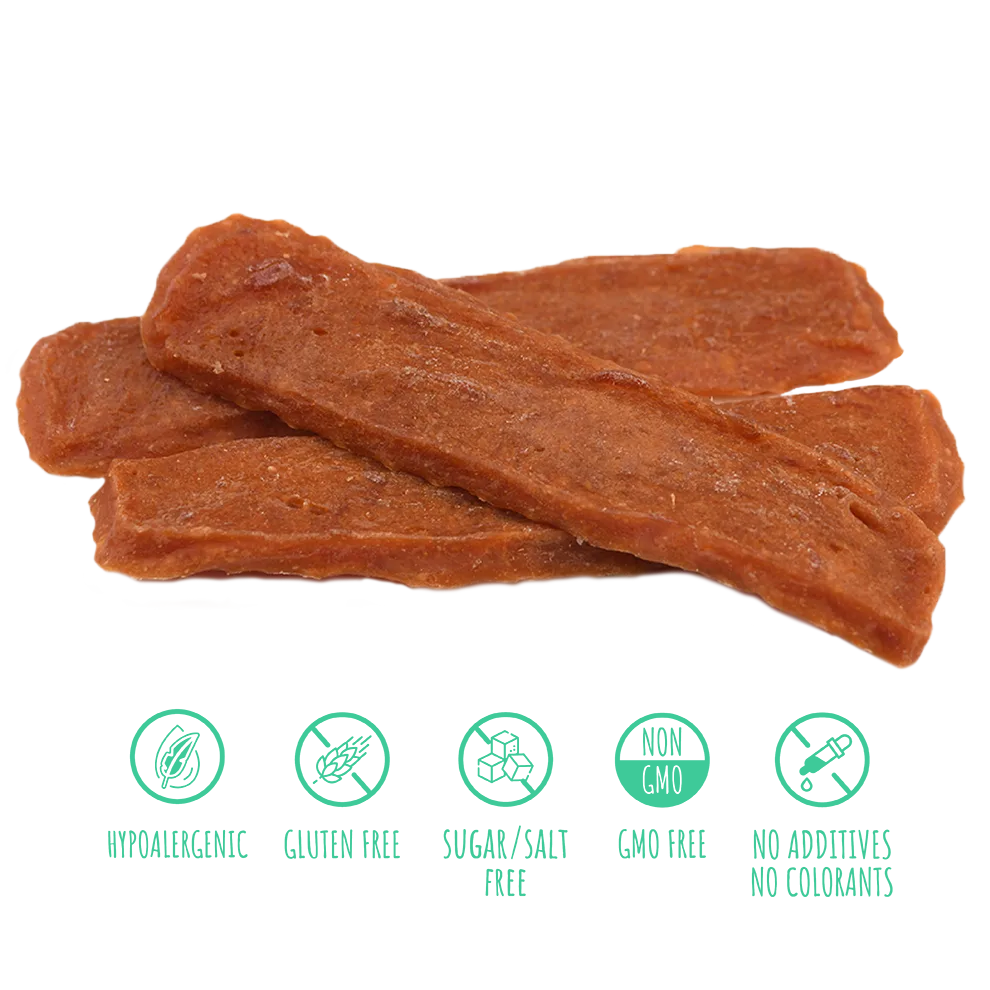 Recompense pentru câini cu digestie sensibila MAVSY, chips cu carne de iepure, 100 g