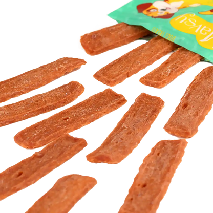 Recompense pentru câini cu digestie sensibila MAVSY, chips cu carne de iepure, 100 g