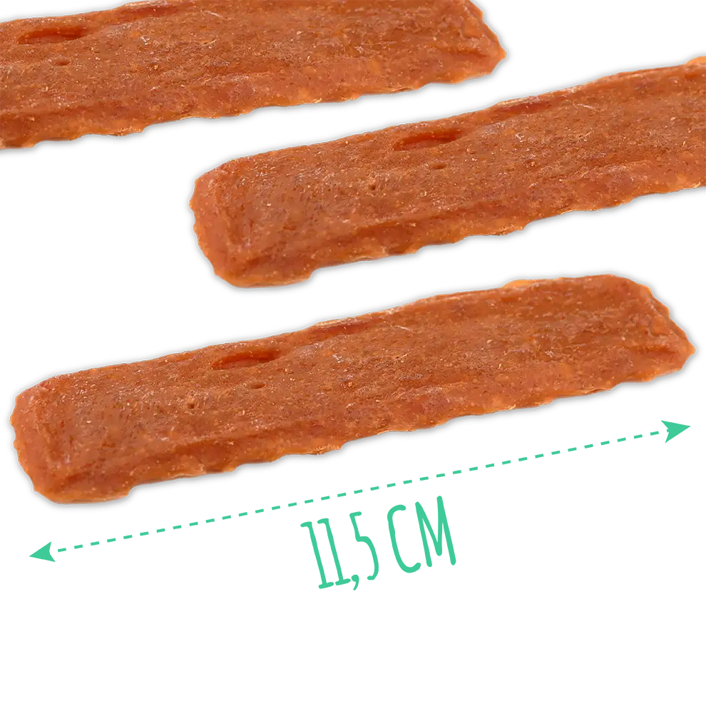 Recompense pentru câini cu digestie sensibila MAVSY, chips cu carne de iepure, 100 g