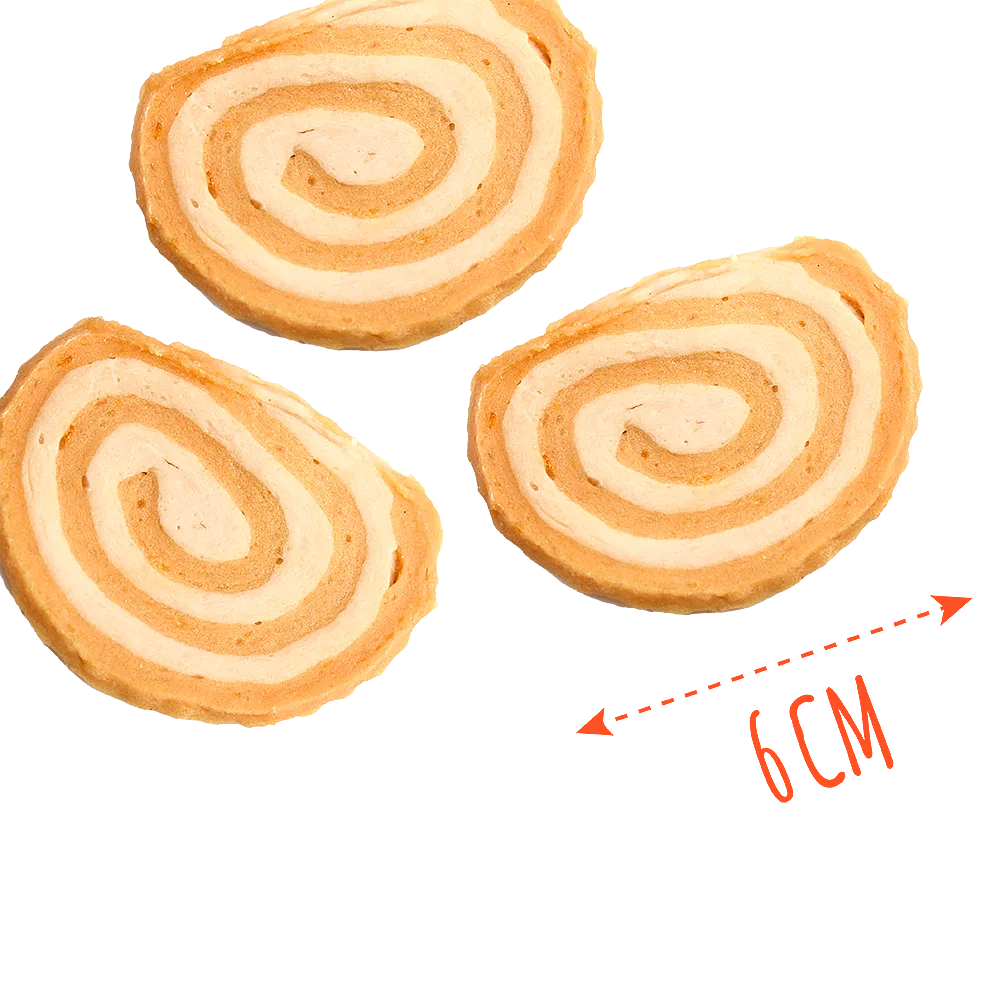 Recompense pentru câini MAVSY, Philadelphia cu somon si icre rosii, 100 g