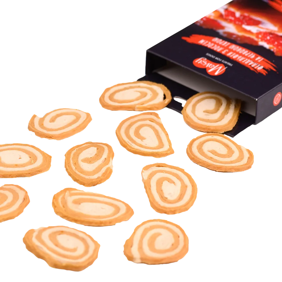 Recompense pentru câini MAVSY, Philadelphia cu somon si icre rosii, 100 g