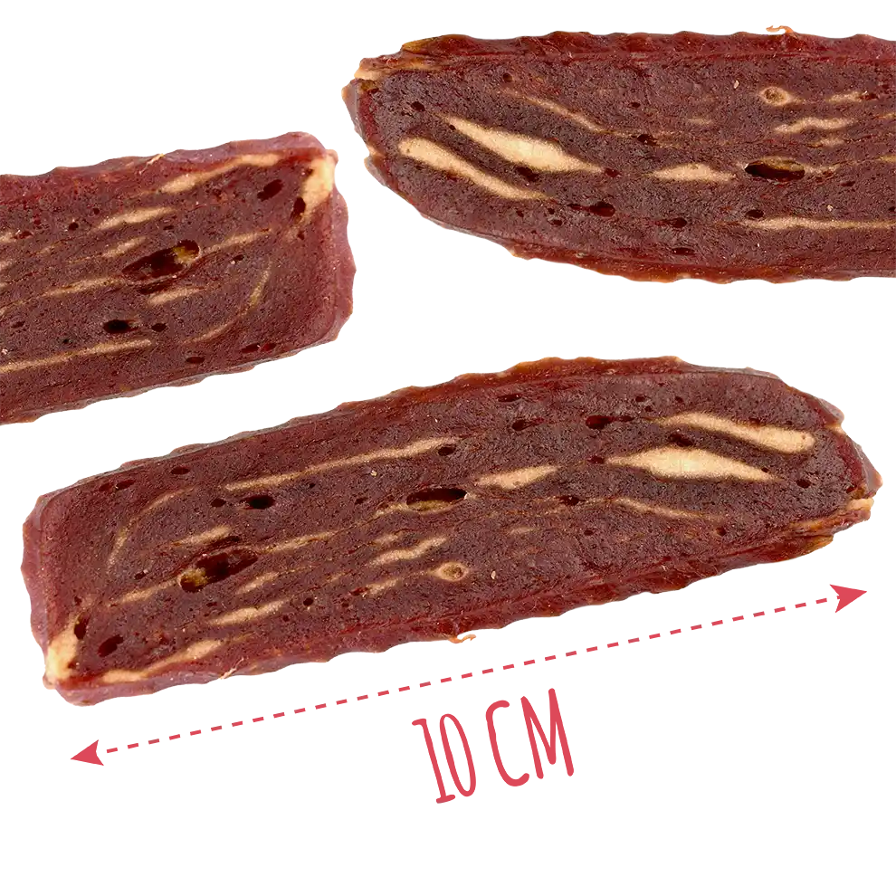 Recompense pentru câini MAVSY, steak din carne de vita marmorita la gratar cu rozmarin, 100 g