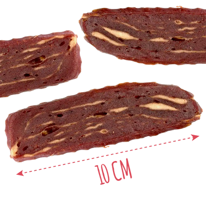 Recompense pentru câini MAVSY, steak din carne de vita marmorita la gratar cu rozmarin, 100 g