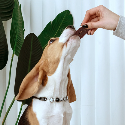 Recompense pentru câini MAVSY, steak din carne de vita marmorita la gratar cu rozmarin, 100 g