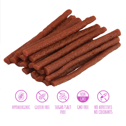 Лакомства за кучета MAVSY, патешки пръчици за грижа за зъбите и венците, 120 г