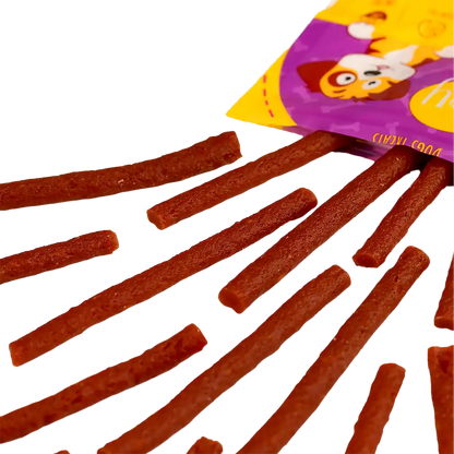 Лакомства за кучета MAVSY, патешки пръчици за грижа за зъбите и венците, 120 г