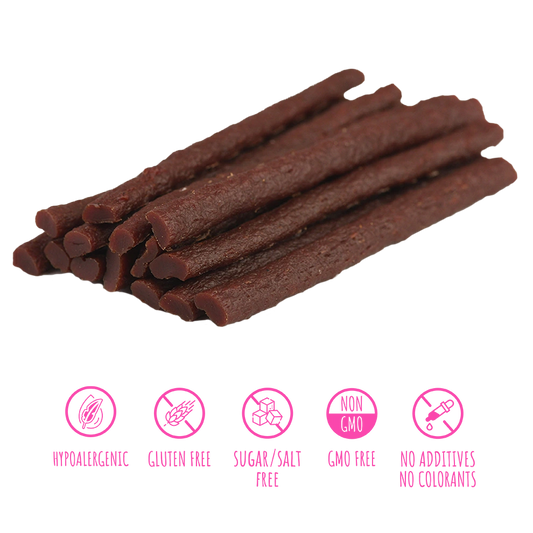 Recompense pentru câini MAVSY, sticks cu miel pentru ingrijirea dintilor si gingiilor, 100 g