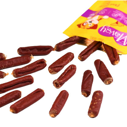 Recompense pentru câini MAVSY, mici cu rata, 100 g, aspect produs