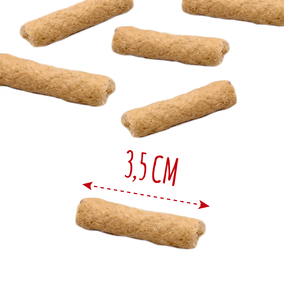 Recompense pentru câini MAVSY, pateu de strut cu sos de merisoare, 50 g