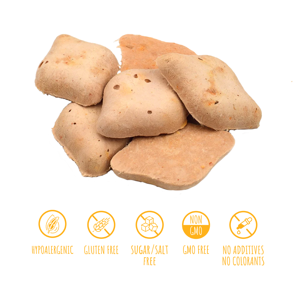 Recompense pentru câini MAVSY, din carne de cerb cu macese si dovleac, 50 g