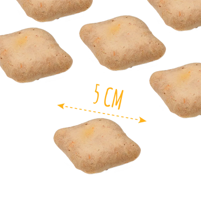 Recompense pentru câini MAVSY, din carne de cerb cu macese si dovleac, 50 g