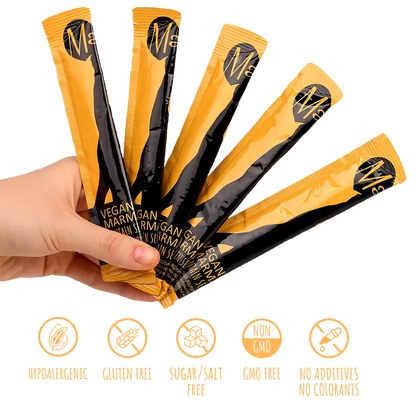 Лакомства за котки MAVSY, веган ябълков мармалад със семена от живовляк и нотка котешка трева, 75 г