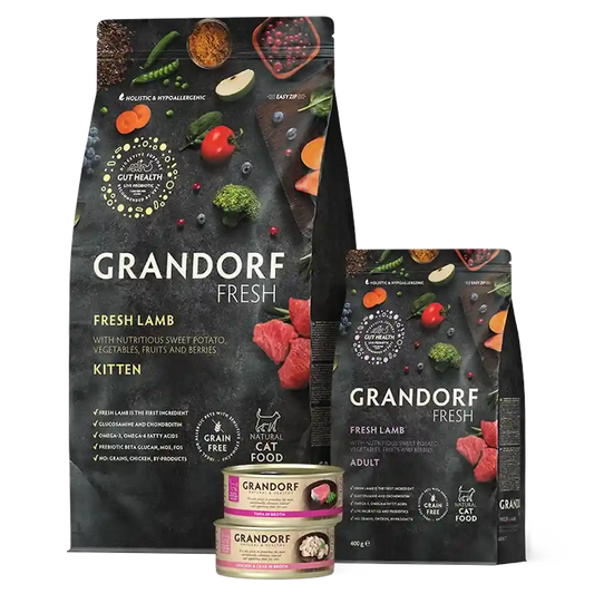 Pachet de start pentru pisoi Grandorf Fresh