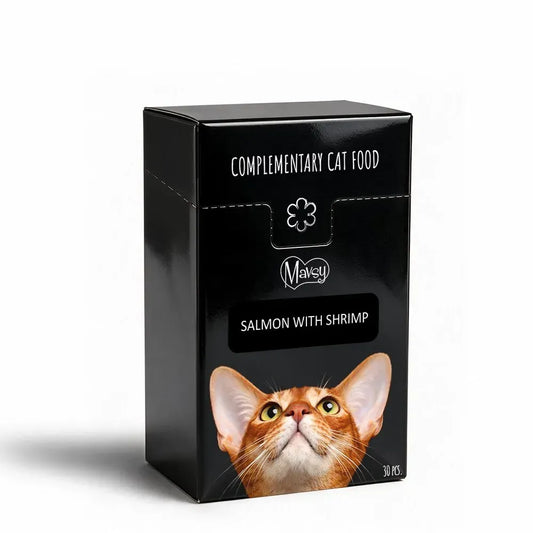 Recompense pentru pisici MAVSY, cu somon si creveti, (30х15g) 450 g