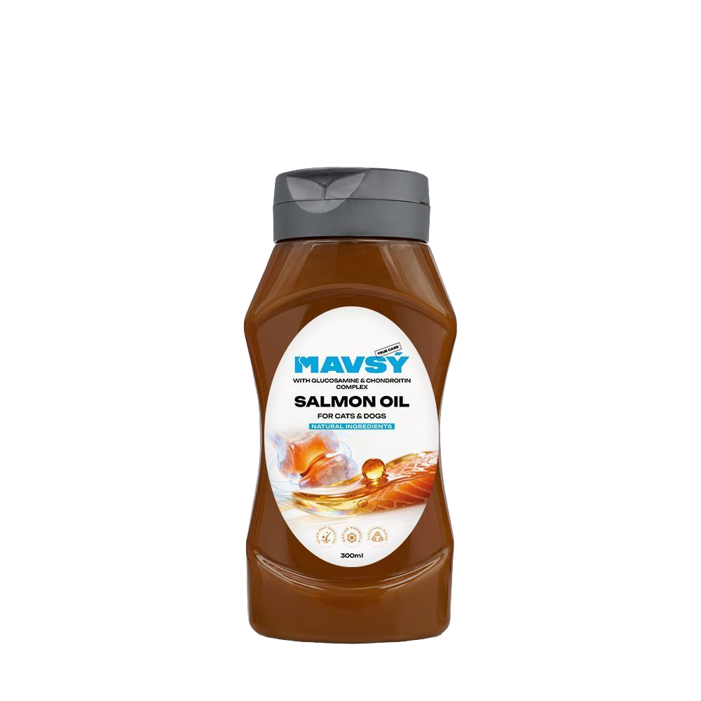 Ulei de somon cu glucozamina si condroitina 300 ml, Mavsy