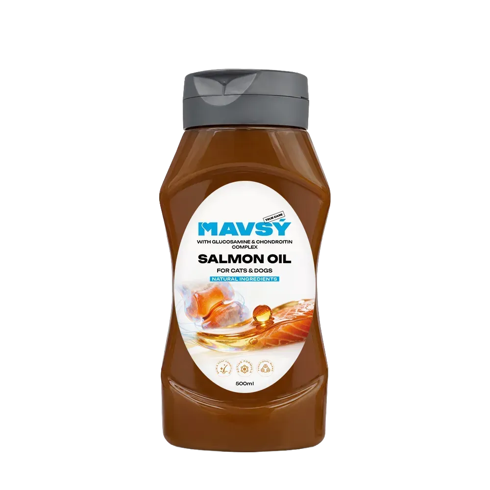 Ulei de somon cu glucozamina si condroitina 300 ml, Mavsy