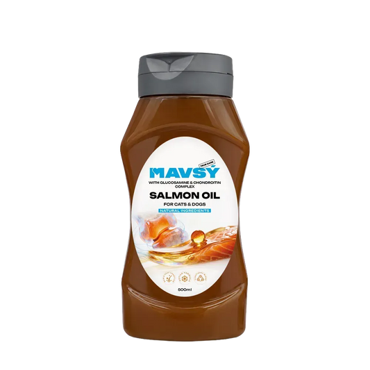 Ulei de somon cu glucozamina si condroitina 500 ml, Mavsy
