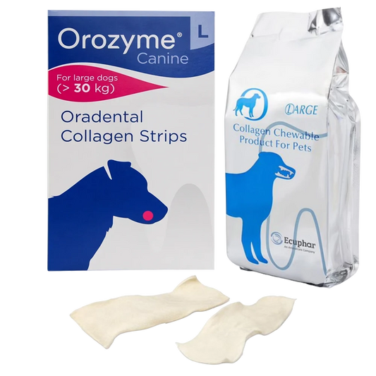 Benzi masticabile Orozyme pentru igiena orală, mărimea L, pentru câini de talie mare, (≈7 buc.)