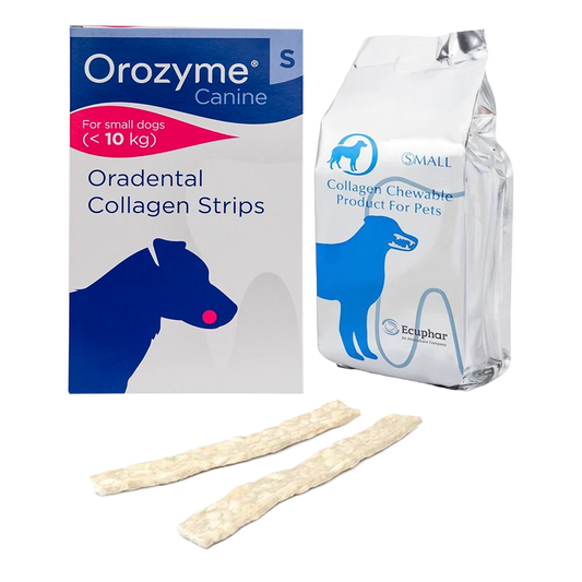 Benzi masticabile Orozyme pentru igiena orală, mărimea S, pentru câini de talie mică, (≈24 buc.)