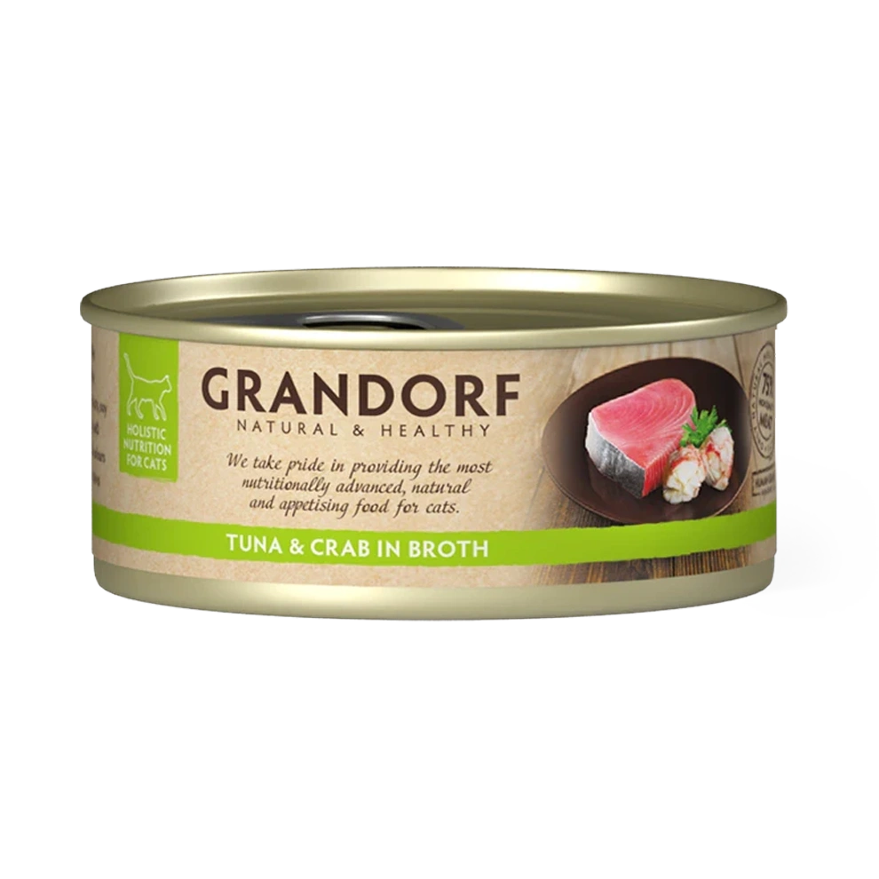 Hrana umeda pentru pisici, Grandorf, Ton/crab, ambalaj produs