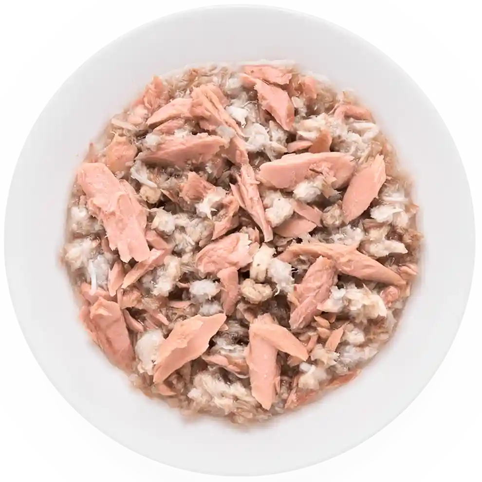Hrana umeda pentru pisici, Grandorf, Ton/crab, produs în utilizare
